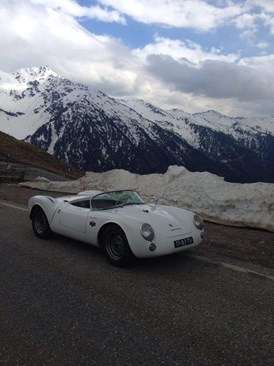 De Porsche 550 Spyder